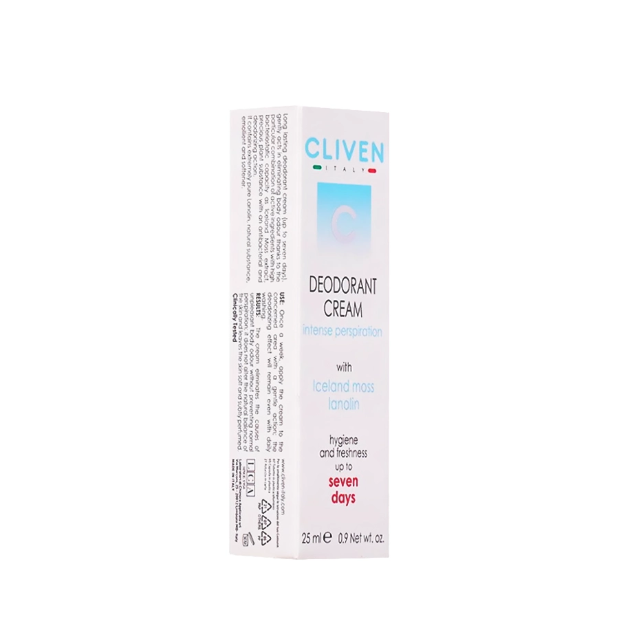 دئودورانت کرمی (مام) کلیون_اورجینال و اصلی CLIVEN ایتالیا deodorant cream فرمول ماندگار ۷ روزه