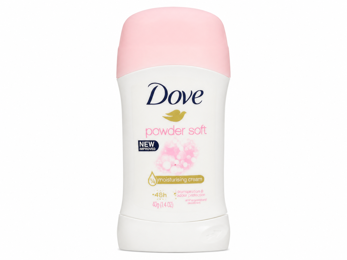 مام صابونی(استیکی) برند داو اورجینال ۴۸ساعته طرح Dove powder soft