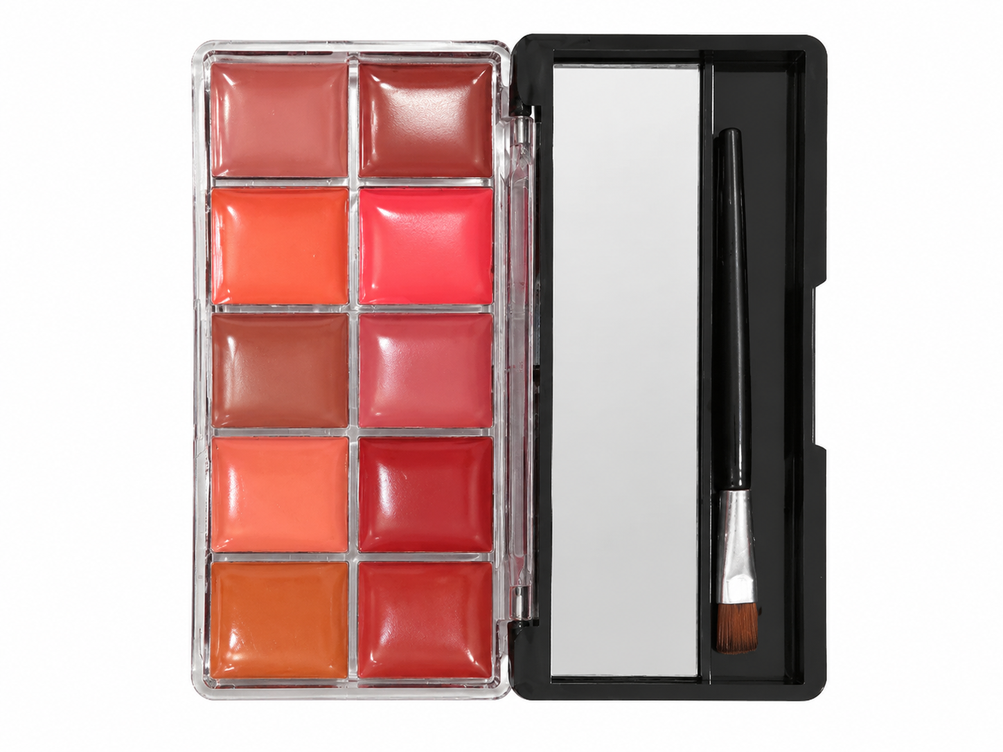 پالت رژ لب ۱۰ رنگ جووسه با آینه و براش مخصوص Lip Palette 10 Colors