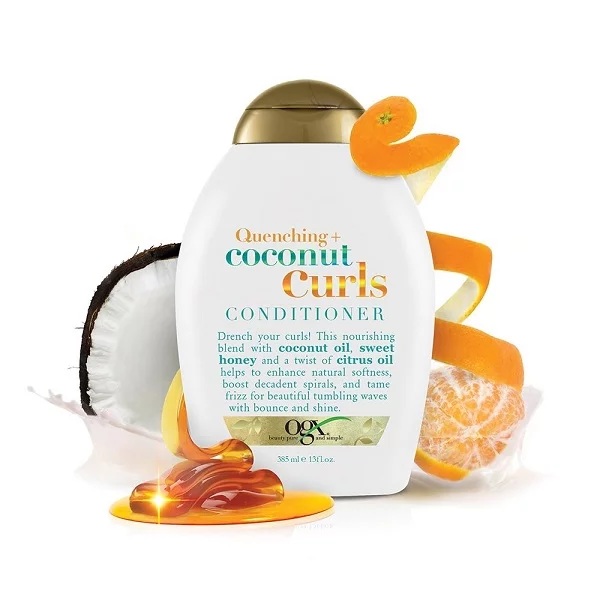 شامپو نارگیل مراقبت از موهای فر او جی ایکس Ogx Coconut Curls اورجینال
