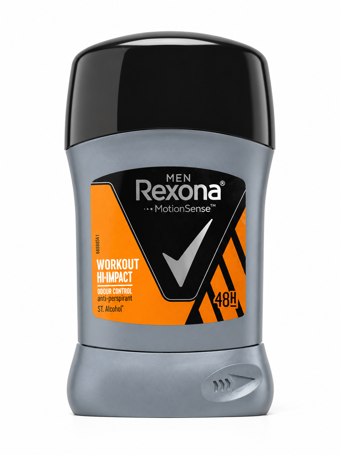 مام صابونی مردانه رکسوناREXONA مدل WORKOUT HI-IMPACT  حجم 40گرم48ساعته