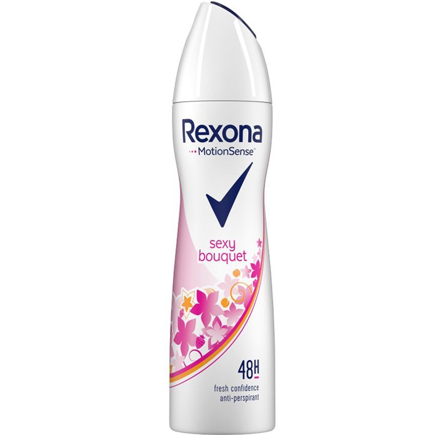 اسپری ضدتعریق 48 ساعته رکسونا Rexona مدل Sexy Bouquet(200 میل)