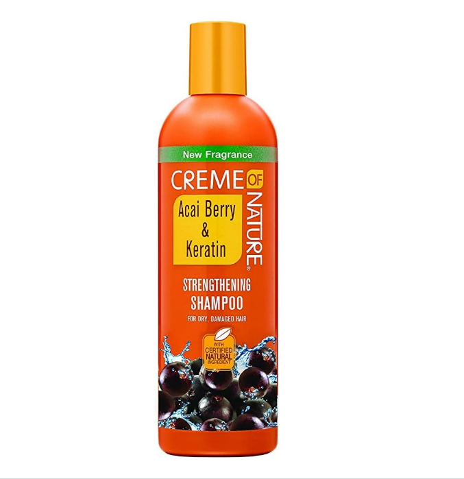 شامپوی تقویت‌کننده حاوی آکای بری و کراتین نیچر Creme Of Nature