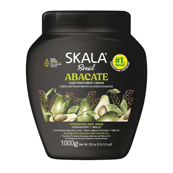 ماسک مو داخل حمام بمب آبرسان و ویتامینه قوی آووکادو اسکالا Skala