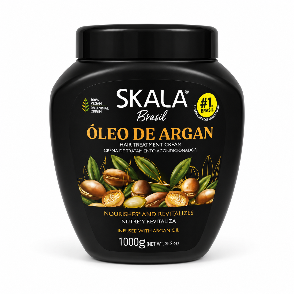 کرم مو اسکالا حاوی روغن آرگان (Skala Óleo de Argan) حجم ۱۰۰۰ گرم