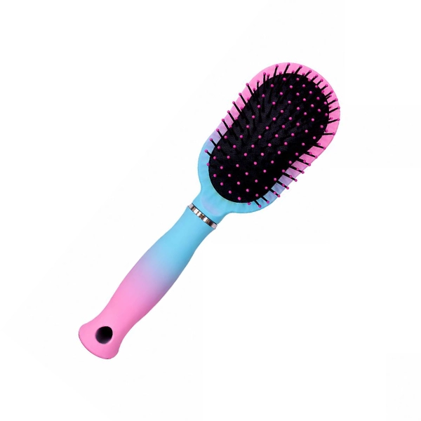 برس پدل بازکننده گره مو مناسب موهای فر و موج‌دار پاستیلی Paddle Brush
