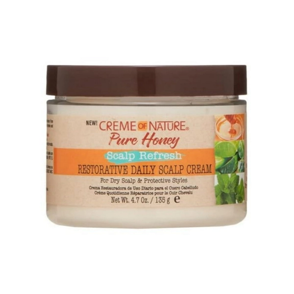 کرم ترمیم‌کننده و مرطوب‌کننده روزانه پوست سر کرم آف نیچر Creme Of Nature