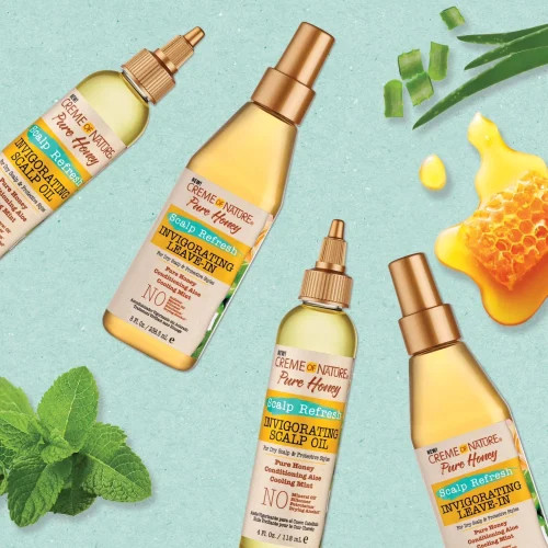 اسپری آبرسان کف سر کرم آف نیچر Creme of Nature
