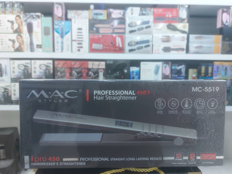 اتو مو مک استایلر iPRO 450 مدل MC-5519 | حرفهای با دمای 450°F