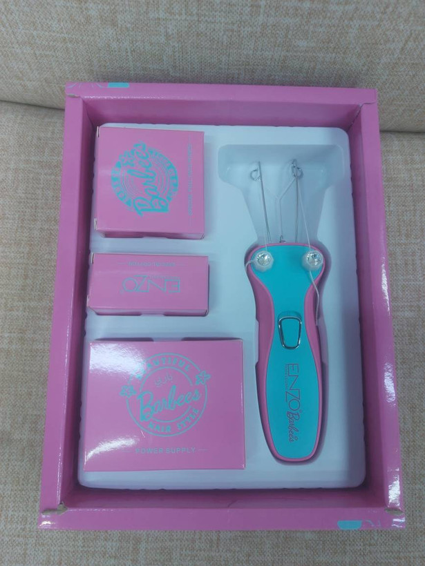 دستگاه بندانداز برقی انزو ENZO Professional مدل EN-6091 طرح Barbie | اورجینال