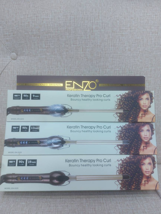فر کننده مو انزو پروفشنال مدل EN-2225 | Keratin Therapy Pro Curl