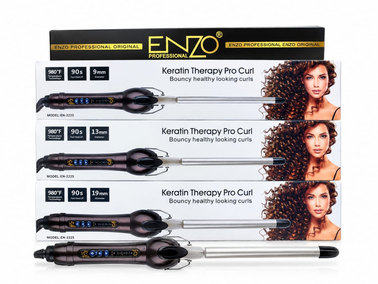 فر کننده مو انزو پروفشنال مدل EN-2225 | Keratin Therapy Pro Curl